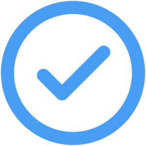 Blue Checkmark