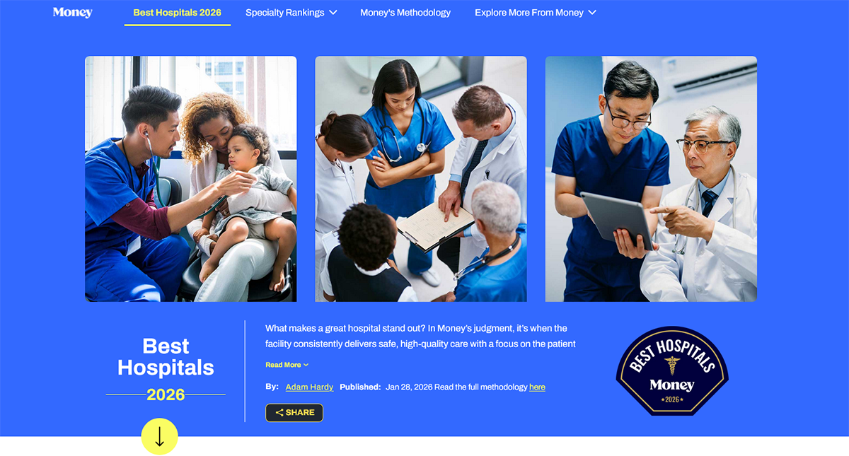 Money Magazine Website screenshoot